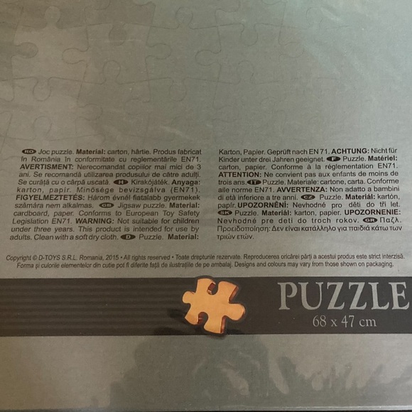 D-Toys 1000 Piece Cartoon Vampire Puzzle - New - Picture 2 of 3